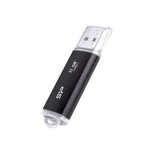 SILICON POWER Blaze B02 – USB-Flash-Laufwerk – 32 GB – USB 3.0/USB Typ C – Schwarz