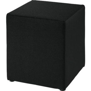 Sitzhocker Wall In, B 410 x T 410 mm, schwarz