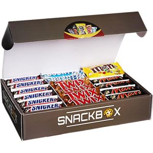 Snackbox Mars-Edition Mixpaket, 78 Artikel, 3,97 kg
