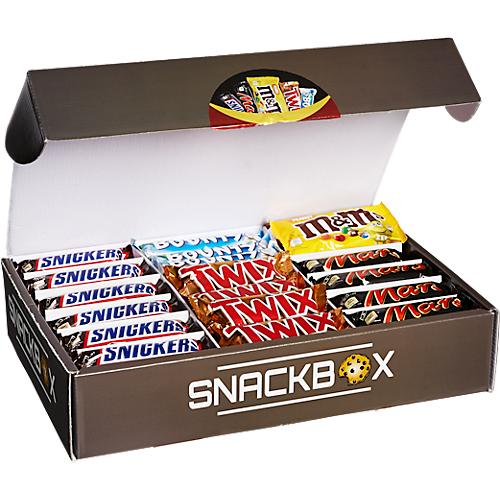 Snackbox Mars-Edition Mixpaket, 78 Artikel, 3,97 kg