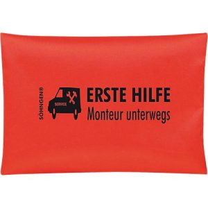 SÖHNGEN® Erste-Hilfe-Set, Nylon, B210 x H 140 x T 50 mm, Monteur