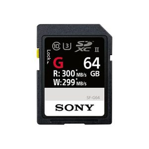 Sony SF-G Series SF-G64 – Flash-Speicherkarte – 64 GB – UHS-II U3 / Class10 – SDXC UHS-II