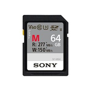 Sony SF-M Series SF-M64 – Flash-Speicherkarte – 64 GB – UHS Class 3 / Class10 – SDXC UHS-II