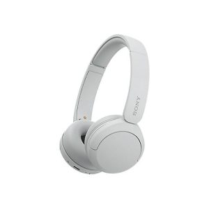 Sony WH-CH520 – Kopfhörer mit Mikrofon – On-Ear – Bluetooth – kabellos – weiß