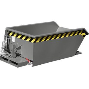 Späne-Behälter Bauer SMGU 230, öl- & wasserdicht verschweißt, 230 l, grau