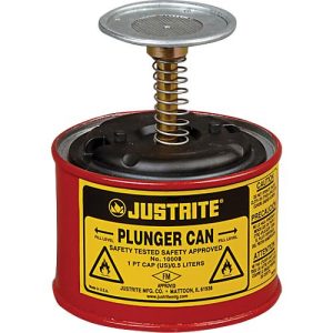 Sparanfeuchter Premium Line, Polyethylen, rot, 1 l, Ø 141 x H 210 mm, federnd gelagerter Tränkteller