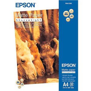 Spezialpapier EPSON ‚Matte Paper-Heavy Weight‘, 50 Blatt