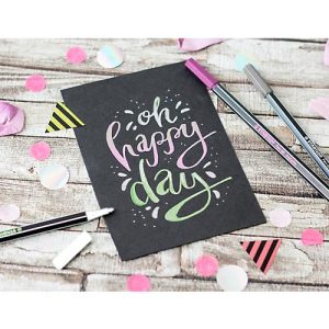 STABILO® Pen 68 metallic Premium-Filzstift, Rundspitze, Strichstärke 1,4 mm, 8er-Pack, farbsortiert