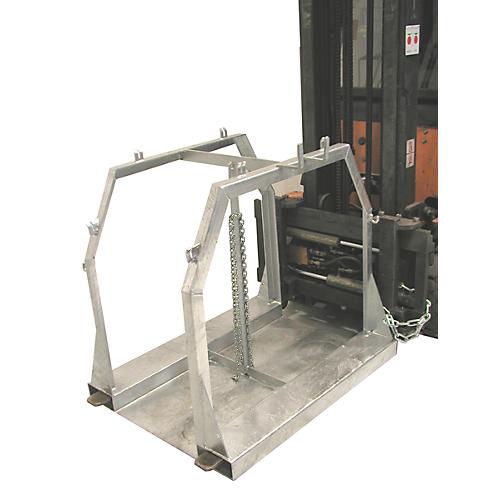 Stahlflaschenpalette SFP 8 für 8 Flaschen, Tragfähigkeit 700 kg