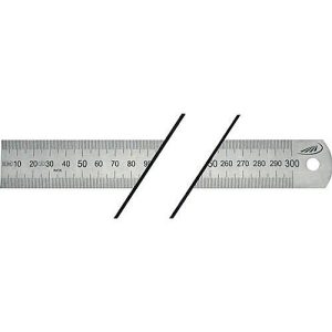 Stahlmaßstab L.1000mm STA biegsam Teilung A =mm/mm H.PREISSER