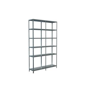 Steckregal, H 2300 x B 1400 x T 350 mm, verzinkt