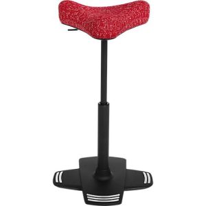 Stehhilfe Topstar Sitness Falcon, beweglich zu allen Seiten, sitzhöhenverstellbar, rot