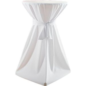 Stehtisch-Husse, weiß für ø 850 mm Stehtisch-Husse, weiß für ø 850 mm