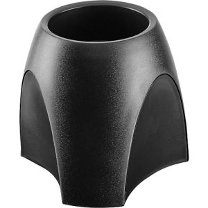 Stifteköcher Han DELTA, rutschfest, Schaumstoffeinlage, Polystyrol, schwarz-schwarz