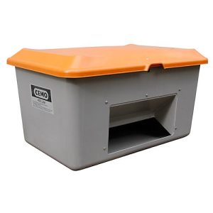 Streugutbehälter Standard, mit Entnahmeöffnung, 400 l, L 1210 x B 820 x H 670 mm Streugutbehälter Standard, mit Entnahmeöffnung, 400 l, L 1210 x B 820 x H 670 mm