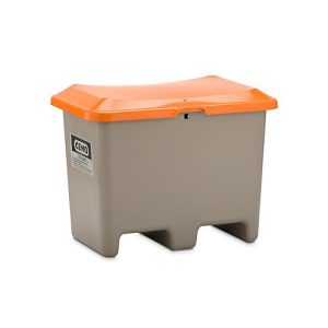 Streugutbehälter unterfahrbar, ohne Entnahmeöffnung, 200 l, L 890 x B 900 x H 690 mm