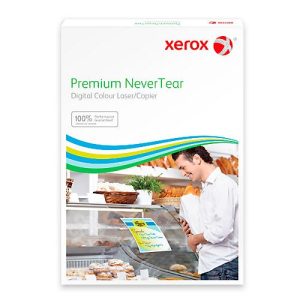 Synthetikpapier Xerox Premium NeverTear, Polyesterfolie, A4, 270 µm, mattweiß, 100 Blatt