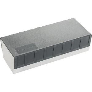 Tafelwischer Edding e-BMA 2, mit Magnetstreifen, nachbestückbar, L 165 x B 75 x H 47 mm, weiß-anthrazit