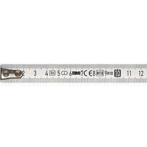 Taschenrollbandmaß VARIO L.3m B.13mm mm/cm EG I (± 0,5 mm/m) Ku.Festst.BMI