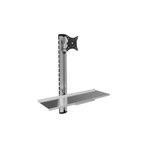 TECHly ICA-PLW 01 – Befestigungskit – für Monitor / Tastatur – Silber