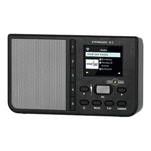 TechniSat STERNRADIO IR 2 – Internetradio – 2 Watt – Schwarz