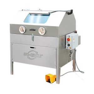 Teilewaschgerät BIO-CIRCLE® HP Vigo, bis 80 bar, bis 155 l, bis 45 °C, bis 150 kg, mit Druckluftpistole + Industriereiniger CB 100, 5 Kanister á 20 l