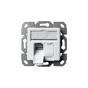 Telegärtner AMJ45 – Ausgang – CAT 5e – RJ-45 X 2 – Alpine White
