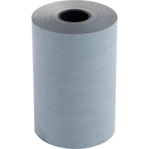 Thermorolle Safe Contact, 1-lagig, 52 g/m², B 57 mm x L 18 m, 40 mm Ø, 20 Rollen, blaugrau