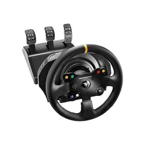 ThrustMaster TX Racing – Leather Edition – Lenkrad- und Pedale-Set – kabelgebunden – für PC, Microsoft Xbox One
