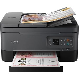 Tintenstrahl-Multifunktionsdrucker Canon PIXMA TS7450a, 3-in-1, USB/WLAN/Cloud, Auto-Duplex/Mobildruck, ADF, bis A4, inkl. 2 FINE-Tintenköpfe, schwarz