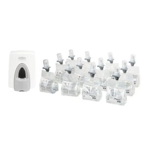 Toilettensitz Schaumreiniger Rubbermaid® Liquid Toilet Seat Cleaner, Nachfüllkartusche mit 400 ml, Desinfektionsmittel