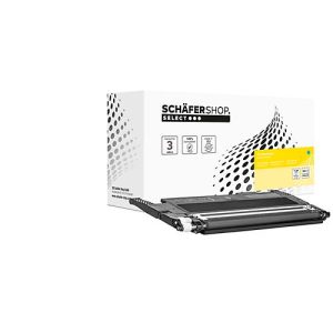 Toner Schäfer Shop Select, kompatibel zu HP 117A (W2072A), Original-Herstellerchip, ca. 700 DIN A4 Seiten, cyan