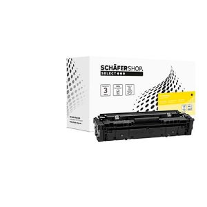 Toner Schäfer Shop Select, kompatibel zu HP 207X (W2210X), Original-Herstellerchip, ca. 3150 DIN A4 Seiten, schwarz