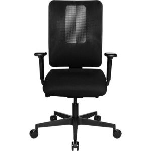 Topstar Bürostuhl SITNESS OPEN X, mit Armlehnen, 3D-Synchronmechanik, Muldensitz, Netzrücken, schwarz/schwarz