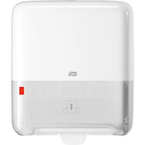 Tork® Papierhandtuchspender Matic® 551000, Rollenpapier, Elevation Design H1, Handtuchlänge einstellbar, Füllstandanzeige, weiß Tork® Papierhandtuchspender Matic® 551000, Rollenpapier, Elevation Design H1, Handtuchlänge einstellbar, Füllstandanzeige, weiß