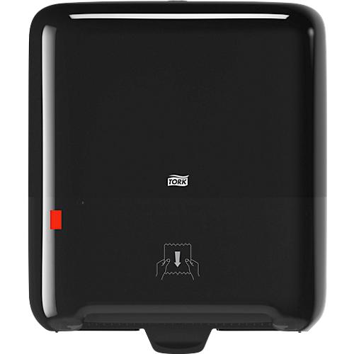 Tork® Papierhandtuchspender Matic® 551008, Rollenpapier, Elevation Design H1, Handtuchlänge einstellbar, Füllstandanzeige, schwarz
