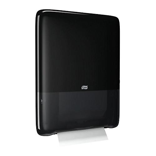 Tork® Papierhandtuchspender PeakServe® Mini Endlos™ H5 552558, für Tork® Endloshandtücher, bis 1230 Blatt, Kunststoff, schwarz