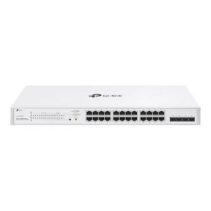 TP-Link Festa FS328GP V1 – Switch – Smart – 24 x 10/100/1000 (PoE+) + 4 x Gigabit SFP – an Rack montierbar – PoE+ (250 W)
