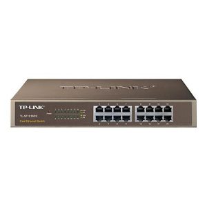TP-LINK TL-SF1016DS – Switch – 16 x 10/100 – Desktop, an Rack montierbar