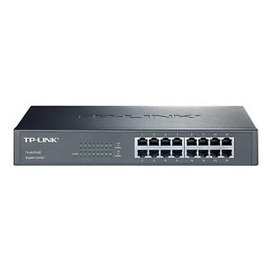 TP-Link TL-SG1016D 16-Port Gigabit Switch – Switch – 16 Anschlüsse – unmanaged