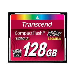 Transcend – Flash-Speicherkarte – 128 GB – 800x – CompactFlash