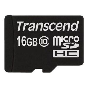 Transcend – Flash-Speicherkarte – 16 GB – Class 10 – microSDHC