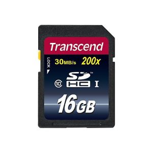 Transcend – Flash-Speicherkarte – 16 GB – Class 10 – SDHC