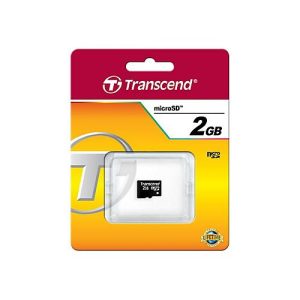 Transcend – Flash-Speicherkarte – 2 GB – microSD