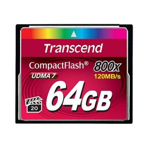 Transcend – Flash-Speicherkarte – 64 GB – 800x – CompactFlash