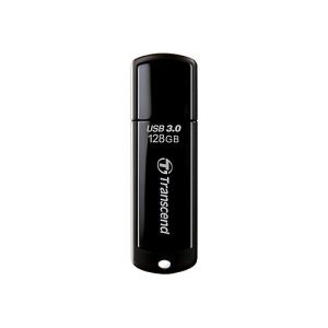 Transcend JetFlash 700 – USB-Flash-Laufwerk – 128 GB – USB 3.0 – Schwarz