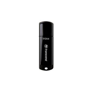 Transcend JetFlash 700 – USB-Flash-Laufwerk – 512 GB – USB 3.1 Gen 1 – Schwarz