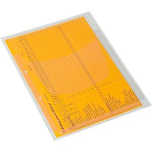 Transparenttasche, selbstklebend, DIN A4 Dehnfalte/Klappe, 10 Stk.