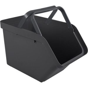 Transportbox Sunware® Sigma Home, Volumen 30 l, klappbare Handgriffe, L 493 x B 270 x H 298 mm, Recycling-Polypropylen, anthrazit