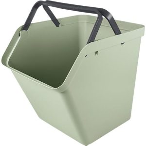 Transportbox Sunware® Sigma Home, Volumen 60 l, klappbare Handgriffe, L 493 x B 388 x H 448 mm, Recycling-Polypropylen, grün